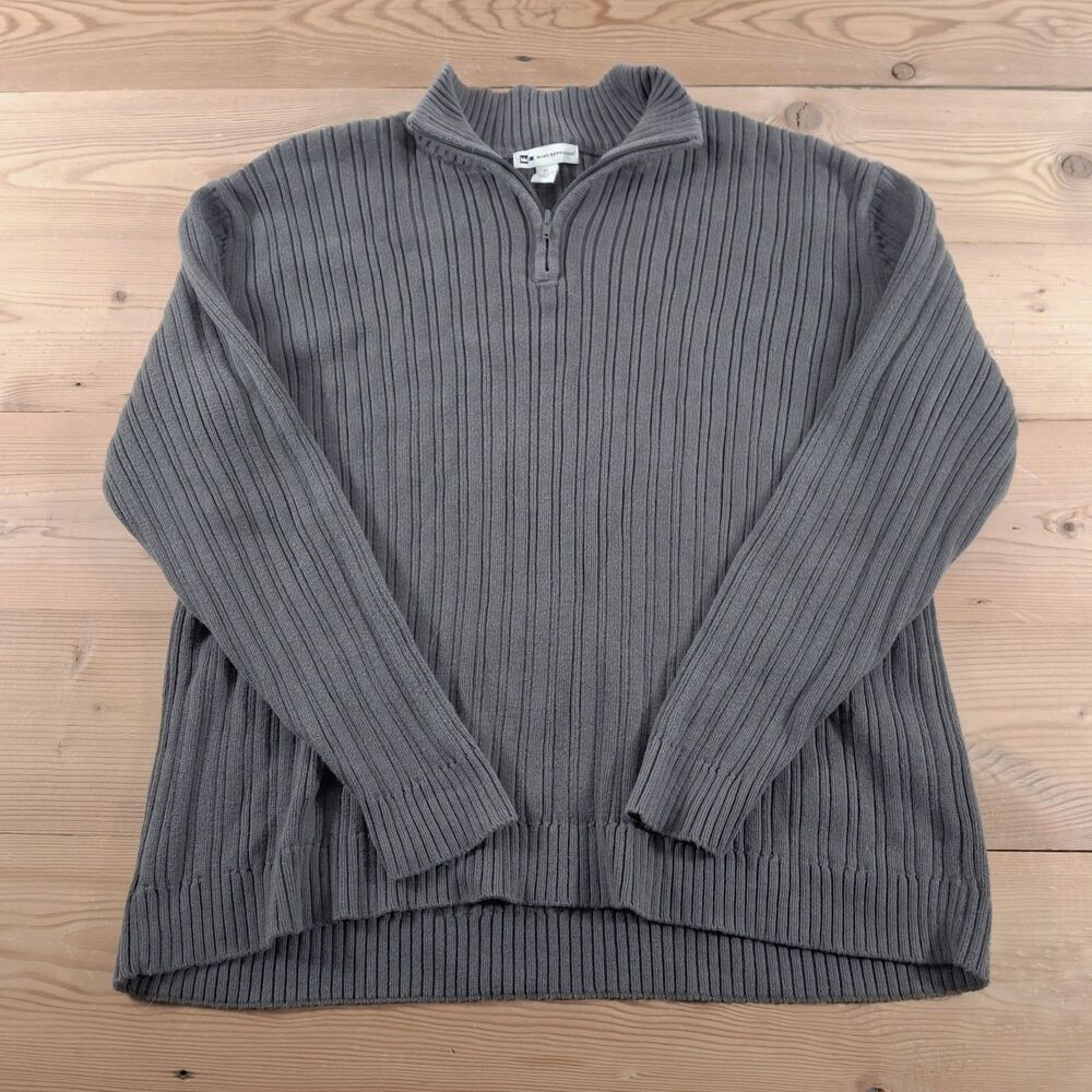 Wilk-rodriguez Xl 100% Cotton Quarter Zip Sweater Mens Xl